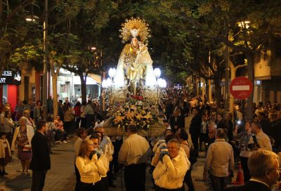 Llegada de la Virgen de los Desamparados con motivo del Año Jubilar Vicentino