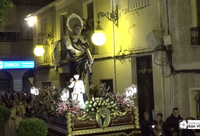 Procesión del Santo Patrón San Vicente Ferrer 2018
